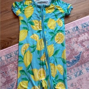 Lemon Little Sleepies Shorties